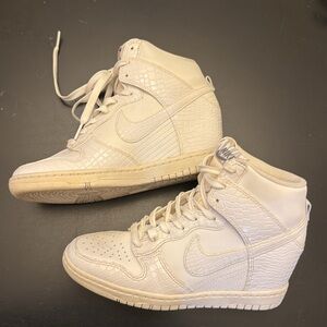 Nike Sky Hi White Crock Sneakers